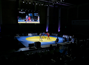 Երևանում ընթանում է սամբոյի աշխարհի գավաթի խաղարկությունը