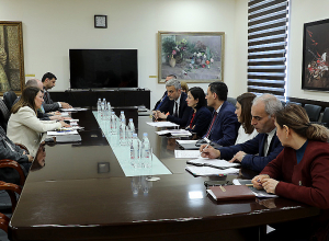 Նախարար Ժաննա Անդրեասյանն ընդունել է Ֆրանկոֆոնիայի խաղերի միջազգային կոմիտեի պատվիրակությանը