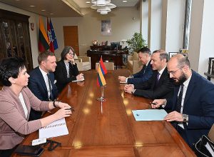 Արմեն Գրիգորյանը Վիլնյուսում հանդիպել է Լիտվայի ԱԳ նախարարի հետ