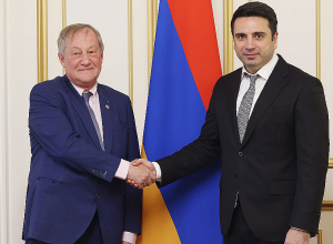 Ален Симонян и руководитель группы дружбы Франция-Армения обсудили процесс либерализации виз Армения-ЕС