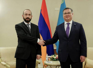 Арарат Мирзоян в Алматы встретился с главой МИД Казахстана