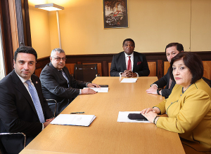 В Женеве состоялась встреча Алена Симоняна и Сахибы Гафаровой