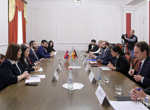 Ռուբեն Ռուբինյանն ընդունել է Գերմանիայի Բունդեսթագի Սոցիալ-դեմոկրատական խմբակցության անդամներին