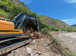 Սանահին կայարանից մինչև Այրում կայարան երկաթուղային ենթակառուցվածքի վնասված 8 հատվածներից երկուսում գնացքների երթևեկությունը վերականգնվել է