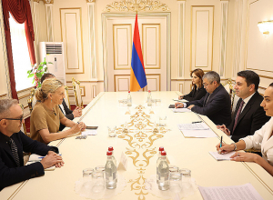 Ալեն Սիմոնյանն ընդունել է Հայաստանում ՄԱԿ-ի նորանշանակ մշտական համակարգող Ֆղանսուազ Ժակոբին