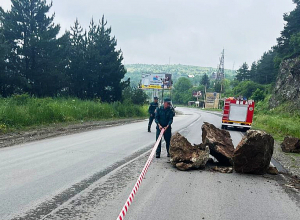 Քարաթափում Վանաձոր-Դիլիջան ավտոճանապարհին