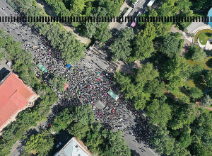 Որքան մարդ է եղել 16:09-ի դրությամբ Բաղրամյան-Դեմիրճյան խաչմերուկում և հարակից տարածքներում