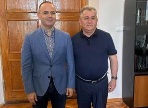 ՀՀ ԳԱԱ նախագահ Աշոտ Սաղյանը հյուրընկալել է ՀՀ Սփյուռքի գործերի գլխավոր հանձնակատար Զարեհ Սինանյանին