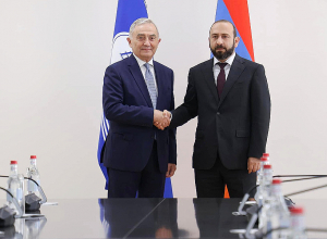 Арарат Мирзоян встретился с генеральным секретарем Организации Черноморского экономического сотрудничества