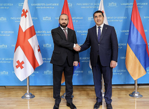 ՀՀ ԱԳ նախարարի հանդիպումը Վրաստանի խորհրդարանի նախագահի հետ