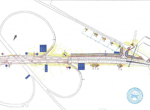 Գյումրիից Երևան ուղղության դեպի Աշտարակ տանող Վանի հերոսներ փողոցի մուտքամասը փակ է
