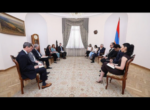 Մհեր Գրիգորյանն ու Տիգրան Խաչատրյանն ընդունել են ԱՄՆ Միջազգային զարգացման բյուրոյի ղեկավարին