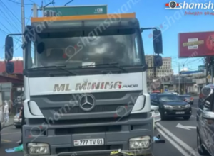 Երևանում բեռնատարը վրաերթի է ենթարկել ամուսիններին․ նրանք տեղում մահացել են