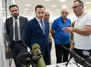 Մխիթար Հայրապետյանն այցելել է ռազմական և պաշտպանական տեխնիկայի արտադրությամբ զբաղվող «Արագած» ընկերություն