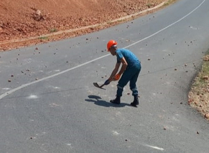 Քարաթափում Երևան-Մեղրի ավտոճանապարհի 110-րդ կմ-ի մոտակայքում