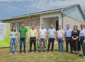 Ucom, in Cooperation with SunChild NGO, Installs Solar Panels in Tsaghkavan