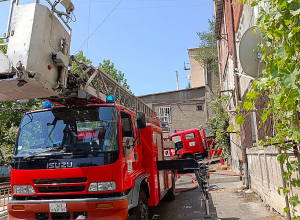 Օրբելի փողոցի բնակարաններից մեկում հրդեհ է բռնկվել