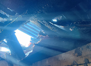 Երկաթուղայինների 2-րդ փողոցի տներից մեկում հրդեհ է բռնկվել