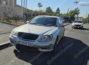 Վրաերթ՝ Երևանում. չինական դպրոցի դիմաց «Mercedes»-ը վրաերթի է ենթարկել հետիոտնին