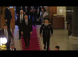 Իլհամ Ալիևը ժամանել է Կրեմլ. Նախատեսվում է բանակցություններ Վլադիմիր Պուտինի հետ