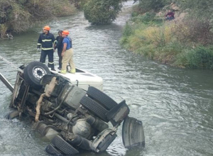 Բեռնատարն ընկել է գետը. կան տուժածներ