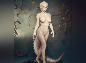 Քիմ Քարդաշյանը Հելոուինին ներկայացել է ալիգատորի կերպարով (լուսանկարներ)