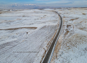 Հոռոմ-Արթիկ-Ալագյազ ավտոճանապարհին թույլ բուք է