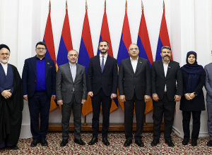 Ռուբեն Ռուբինյանն ընդունել է ԻԻՀ Մեջլիսի Իրան-Հայաստան բարեկամական խմբի պատվիրակությանը