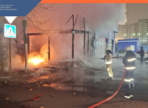 Խոշոր հրդեհ՝ Պարույր Սևակ թաղամասում՝ ավտոպահեստամասերի խանութում