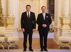 Ален Симонян провел встречу с Его Королевским Высочеством наследным принцем Люксембурга
