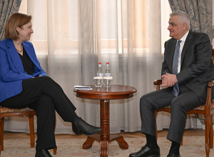 Մհեր Գրիգորյանն ու ԱՄՆ դեսպանը մտքեր են փոխանակել տարածաշրջանային զարգացումների շուրջ