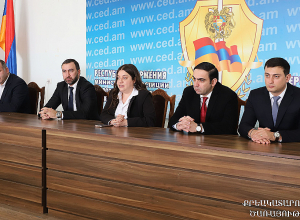 Ծովինար Թադևոսյանը «Արմավիր» քրեակատարողական հիմնարկում ներկայացրել է նորանշանակ պետին