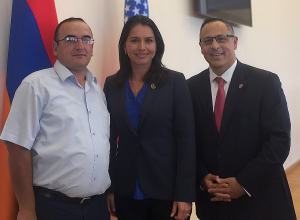 Հայ դատի Ամերիկայի հանձնախումբը շնորհավորել է Թուլսի Գաբբարդին՝ ԱՄՆ ազգային հետախուզության ղեկավարի պաշտոնում նշանակվելու առթիվ