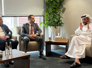 Министр ВТП РА встретился с генеральным директором Космического агентства ОАЭ