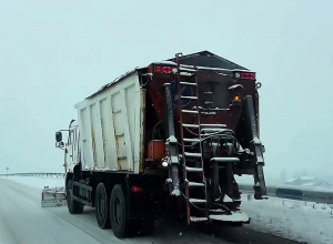 Ձյան առատ տեղումներ են նաեւ Ապարանի տարածաշրջանում