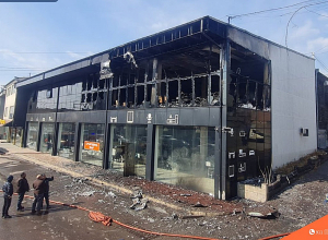 Կահույքի խանութում բռնկված հրդեհը մարվել է