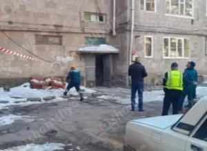 Փլուզում՝ Արթիկ քաղաքում