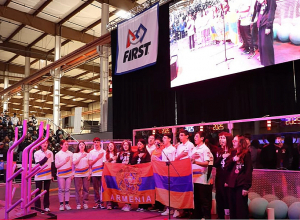 Ռոբոտաշինության մրցույթին մասնակցել են հայ աշակերտներ