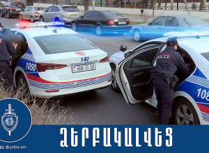 Երևանի պարեկները ձերբակալել են «դրիֆտ» կատարած երիտասարդին