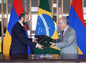 ՀՀ և Բրազիլիայի ԱԳ նախարարները փոխըմբռնման հուշագիր են ստորագրել