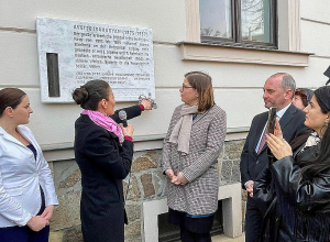 Լայպցիգում բացվել է Ավետիք Իսահակյանի հուշատախտակը