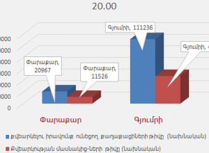 Փարաքարում և Գյումրիում կայացած ընտրություններին մասնակցել է մոտ 59 հազար քաղաքացի