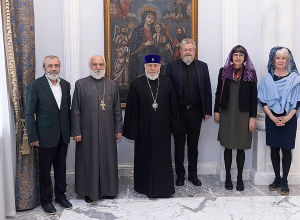Ամենայն Հայոց Կաթողիկոսն ընդունեց «Դանիական-հայկական բարեգործական առաքելություն» ՀԿ անդամներին