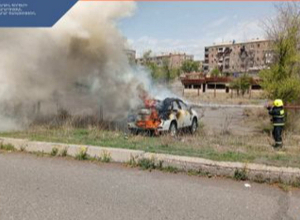 ՃՏՊ հրդեհի բռնկմամբ․ կա տուժած