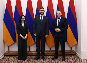 Ռուբեն Ռուբինյանն ու Սերգեյ Լագոդինսկին քննարկել են Հայաստան-ԵՄ օրակարգի և խաղաղության հեռանկարները