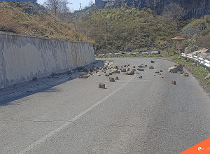 Հարկադիր քարաթափման աշխատանքներ Կոտայքի մարզի Կարենիս գյուղում