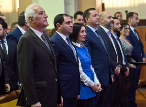 Վահագն Խաչատուրյանը Երևանի պետական համալսարանում մասնակցել է ԵՊՀ շրջանավարտների առաջին ֆորումին