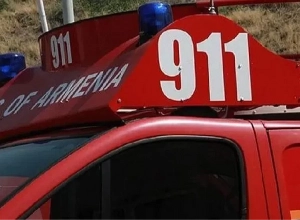 Հրդեհ է բռնկվել չգործող բենզալցակայանի մոտակա շինության տանիքում