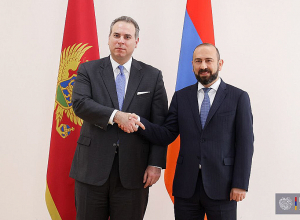 Աշխատանքային այցով Հայաստանում կգտնվի Չեռնոգորիայի արտաքին և եվրոպական գործերի փոխվարչապետը