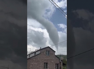 Արթիկում տորնադո է դիտվել